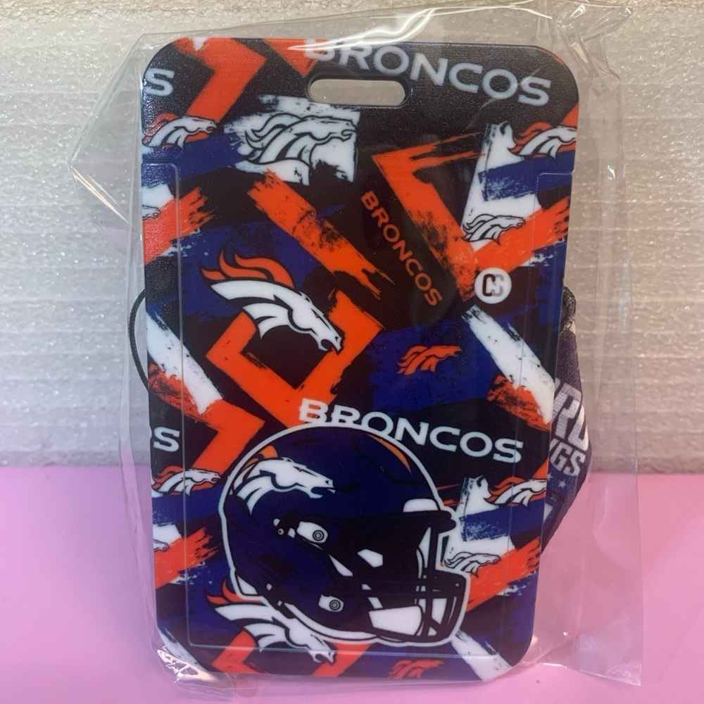 NFL Denver Broncos Football Team Landyard